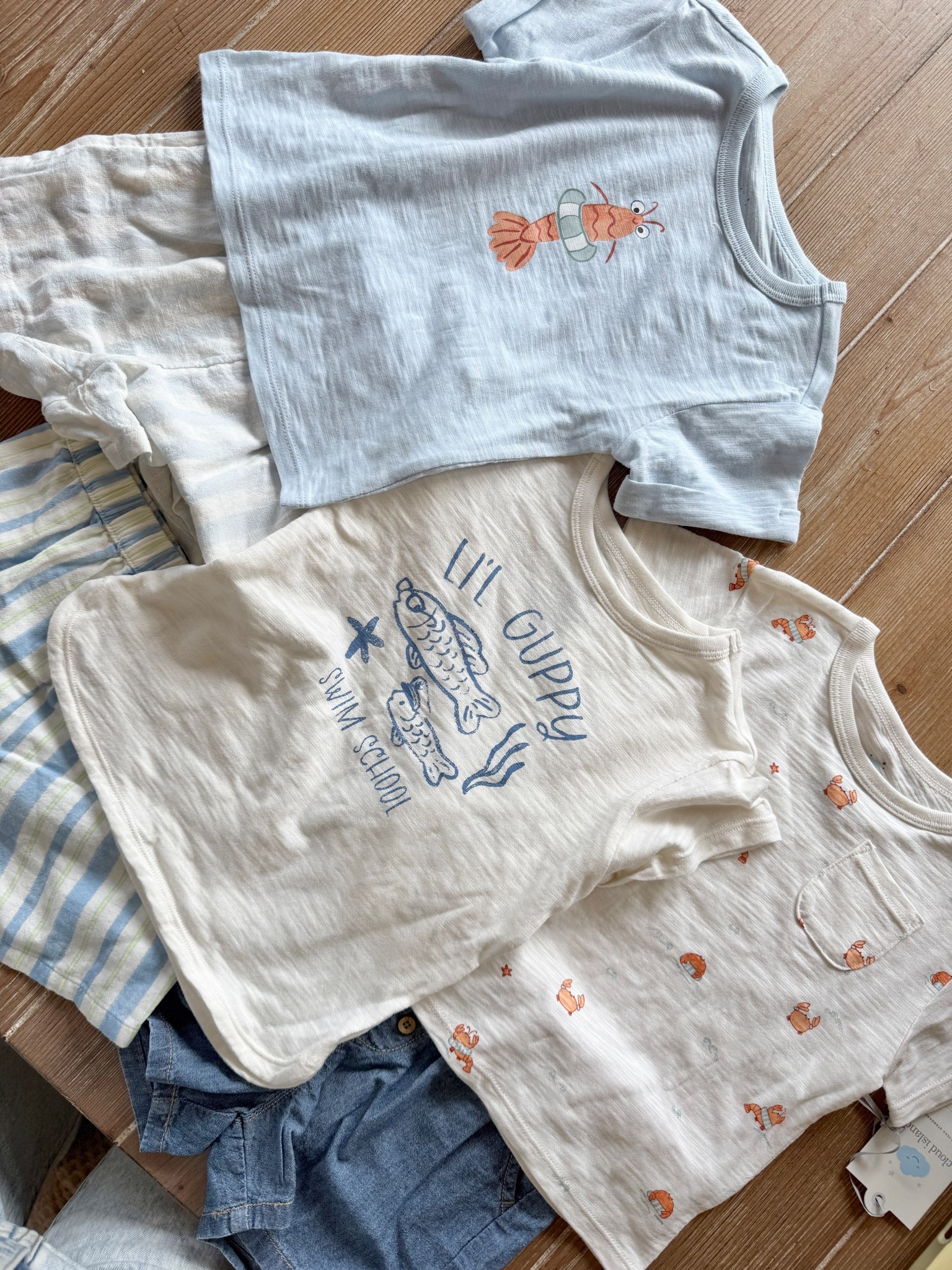 This new Cloud Island line at Target for babies is the cutest!! I bought a few things for Beckham before he grows out of the baby section 😂 

#baby #summer #target #lobster #beach #travel #kids #vacation #beachvacation #resort #packing #whattowear #babyboy #toddler #toddlerboy 

#LTKBaby #LTKTravel #LTKmomlife