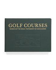 Golf Courses Leather Bound Edition Book | TJ Maxx