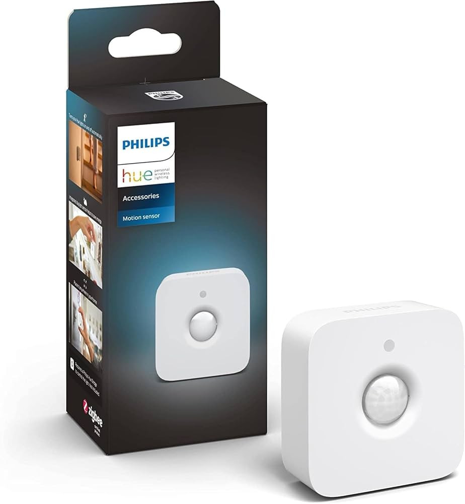 Philips Hue Bewegungsmelder Indoor, Tageslichtsensor für smarte Beleuchtung, automatische Lichts... | Amazon (DE)