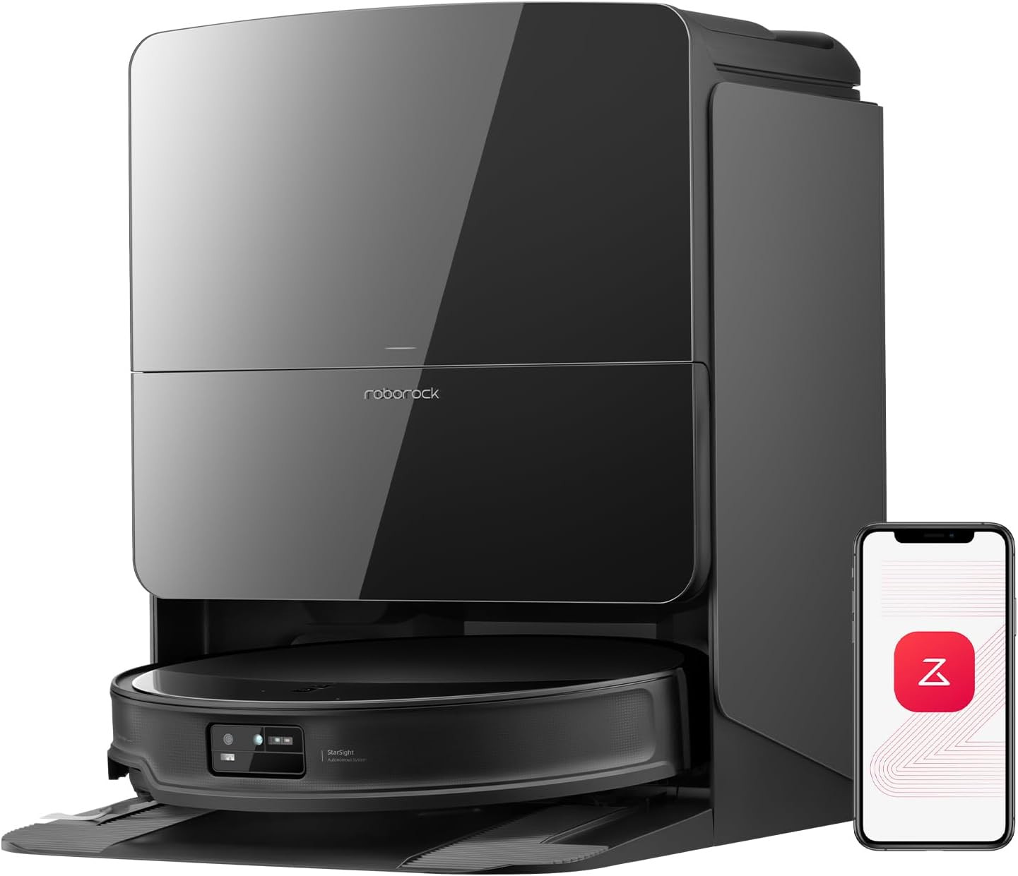 roborock Saros 10R Robot Vacuum and Mop, 22,000 Pa Suction, Zero-Tangling, 3.14’’ Ultra Slim,... | Amazon (US)