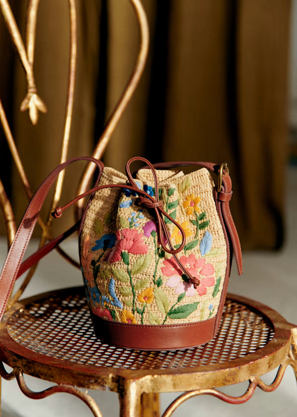 Mini Bag Farrow Raphia | Sézane - DE