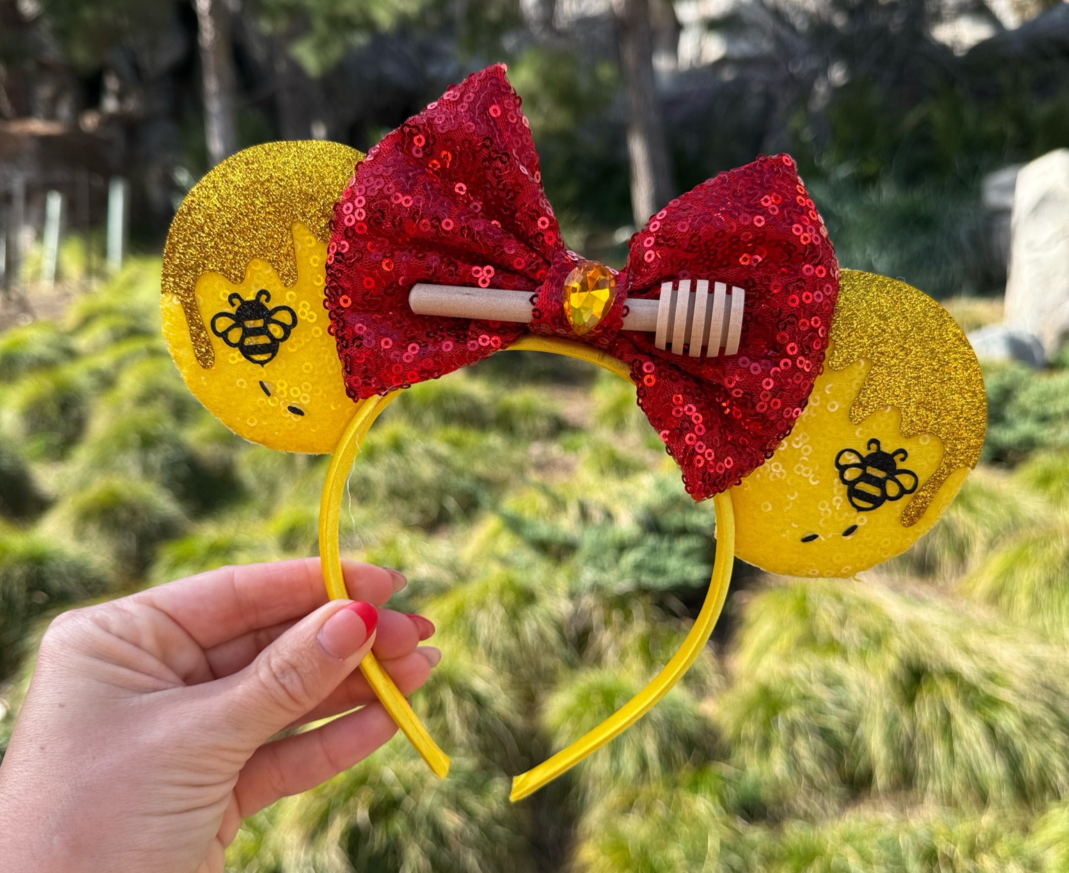 Winnie the Pooh Mickey ears for surgery works or Disney land 

#LTKFindsUnder50 #LTKStyleTip