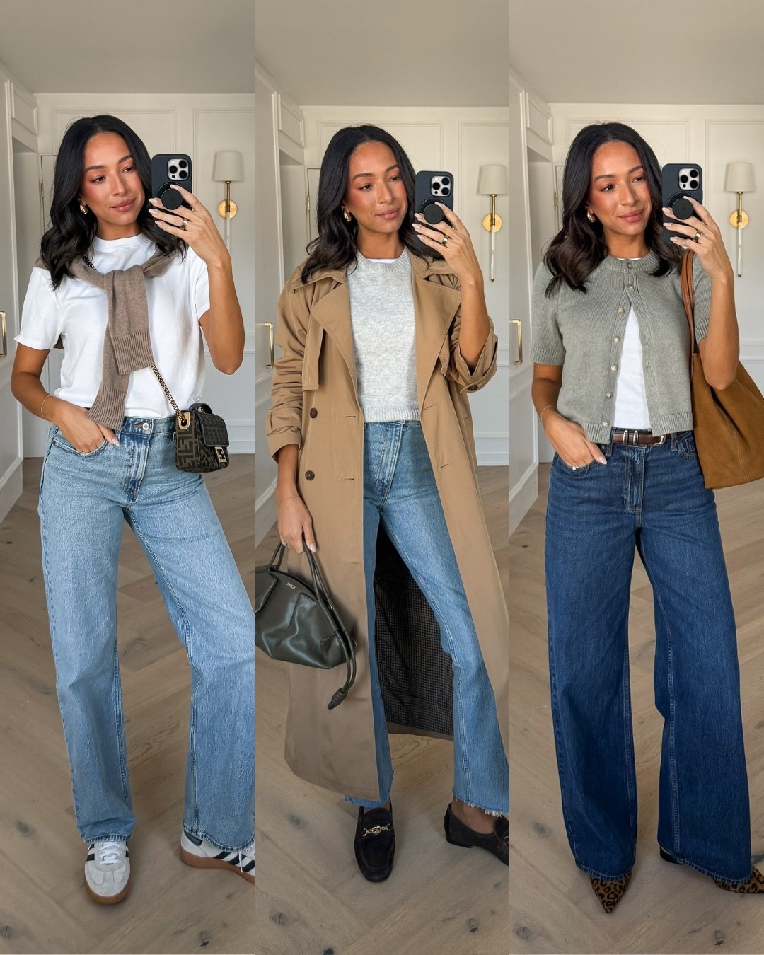 Use code AFNENA (8/6-8/11) to save 15% off Abercrombie! All denim is 30-50% OFF and almost everything else will be 20% OFF! Plus my code STACKS on top! ✨ Sizing details below 👇🏽 @abercrombie #abercrombiepartner 

White tee - S
90s Relaxed Jean - fit TTS, I usually take 26 long (medium crease) 
Sweater tank - S
90s Straight Jean - fit TTS, I usually take 26 reg (medium crease) 
Trench coat - M Tall 
Short Sleeve Cardigan - S 
High Rise Wide Leg Jean - fit TTS, I usually take 26 long (dark process) 



Abercrombie code 
Abercrombie sale 
Fall fashion 
Fall outfit 
Jeans 
Denim Guide

#LTKSaleAlert #LTKFindsUnder100 #LTKStyleTip