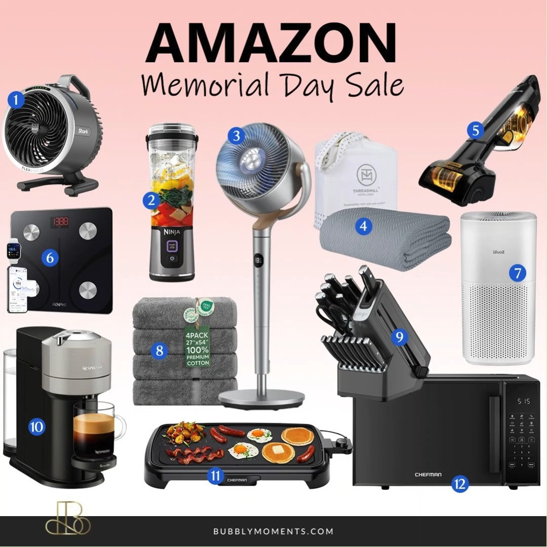 Memorial Day Sale favorites 🇺🇸✨ Sharing some of my favorite Amazon finds from fashion, home, beauty, and everyday essentials. So many cute and useful finds included in this roundup that are perfect for the season! If you’ve been waiting to shop your cart, now is the best time to check these out before they sell out. Save this post for later and browse all my picks for more trending finds and must-haves 🤍
#LTKSaleAlert #LTKFinds #MemorialDaySale #AmazonFinds #AmazonFavorites #AmazonDeals #AmazonHome #AmazonFashion #TikTokMadeMeBuyIt #HomeDecor #FashionFinds #SummerEssentials #ViralFinds #AmazonMustHaves #TrendingFinds #SaleAlert #AmazonShopping #LifestyleFinds #CuteFinds #SummerShopping 

 