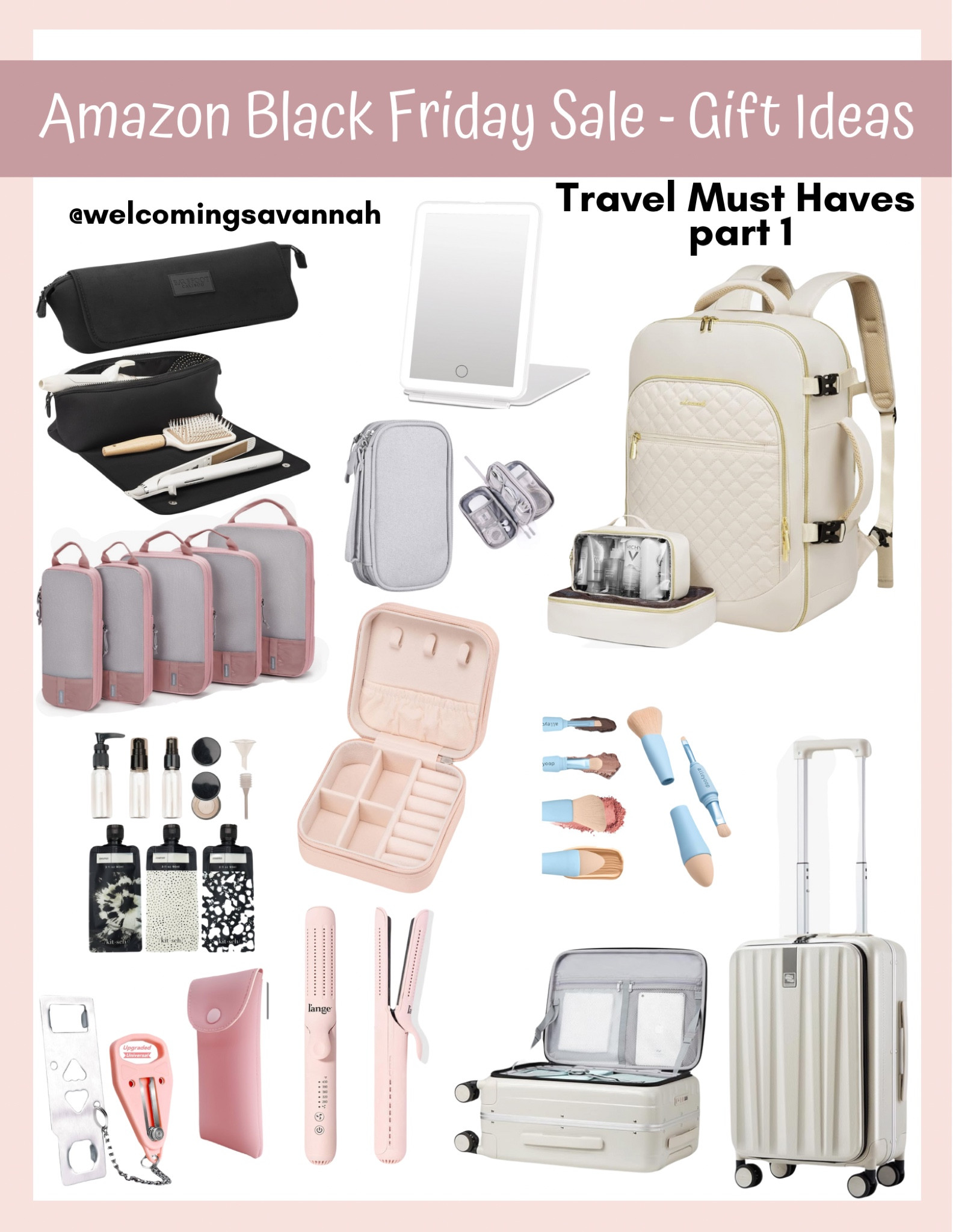 Travel Essentials Part 1 - Black Friday Sale 

#LTKGiftGuide #LTKCyberWeek #LTKTravel