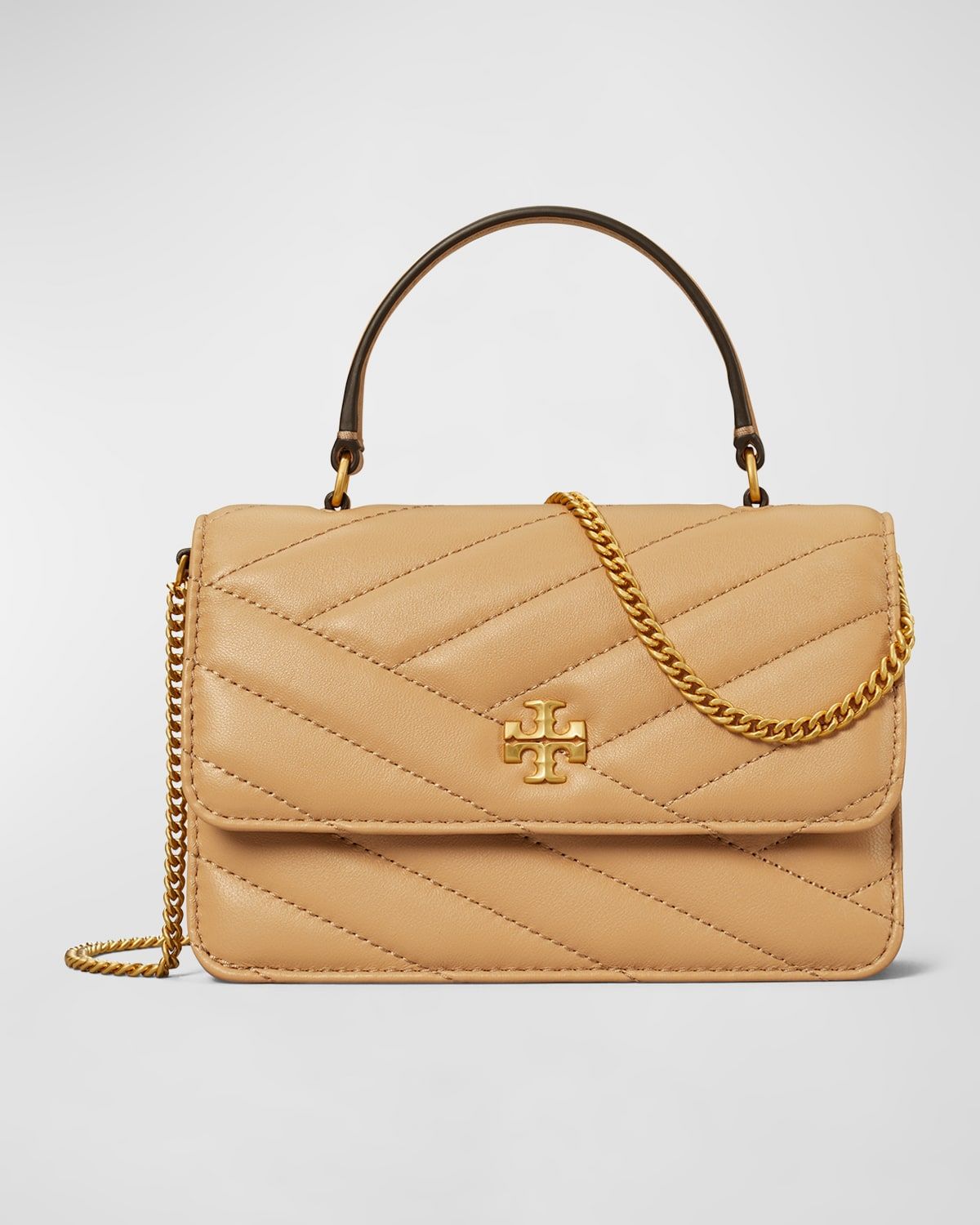 Kira Mini Quilted Top-Handle Bag | Neiman Marcus