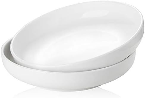 Zoneyila 38 OZ Porcelain Serving Bowl Set, Large Serving Bowls, Large Soup Bowl Set, Large Servin... | Amazon (US)