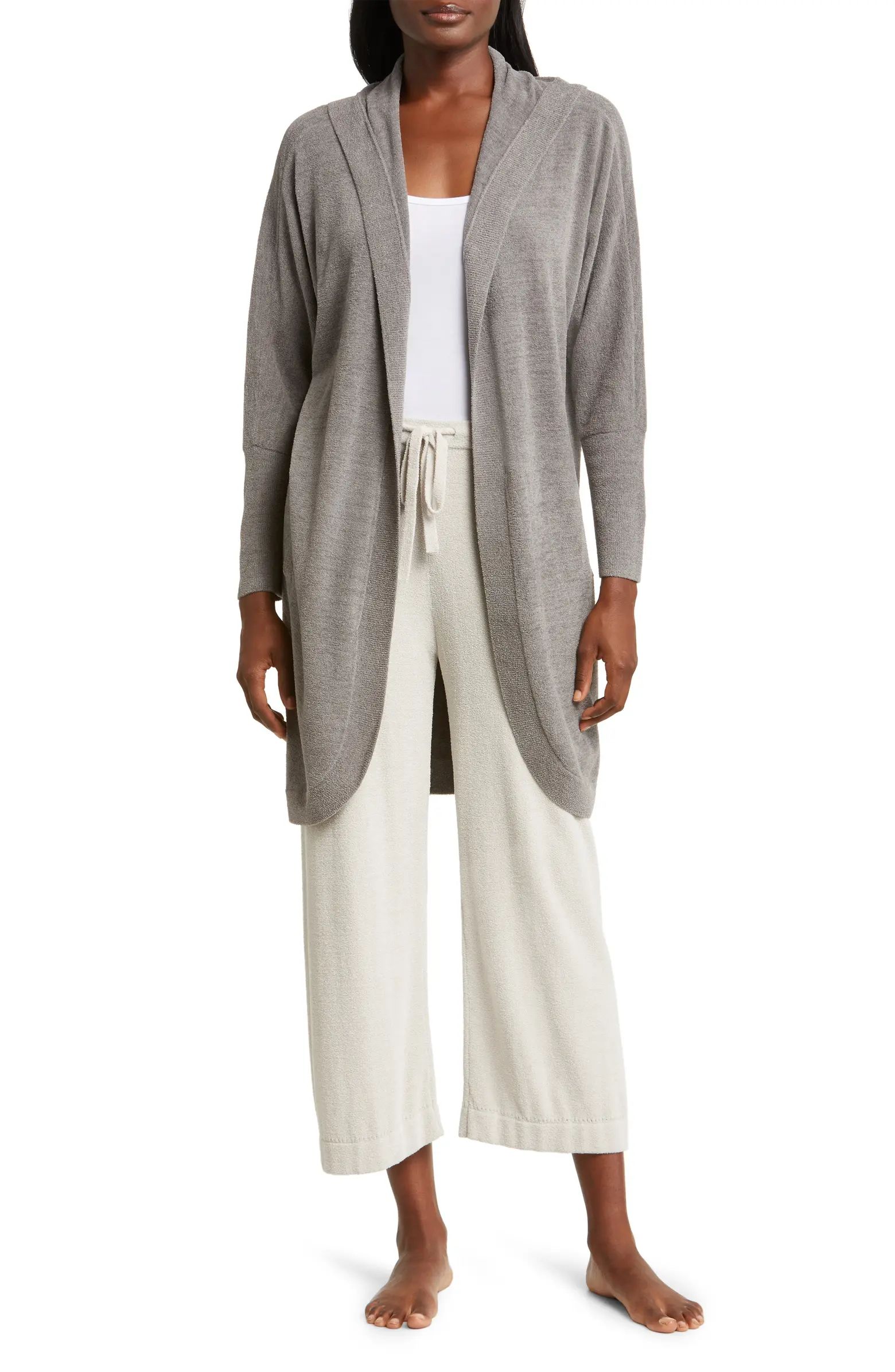 Barefoot Dreams® CozyChic™ Lite® Hooded Cocoon Cardigan | Nordstrom | Nordstrom