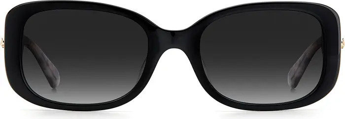 kate spade new york dionnas 52mm polarized rectangular sunglasses | Nordstrom | Nordstrom
