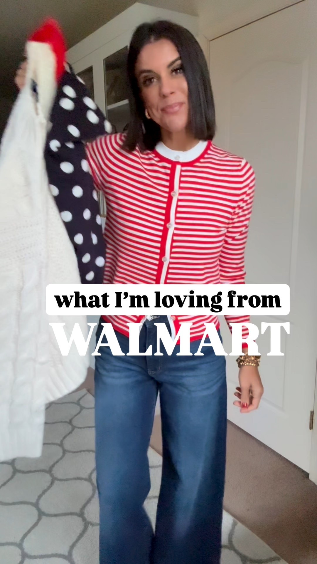What I’m loving from Walmart right now!
I’m wearing size xs in striped sweater, size small in all the others. Size 2 in my favorite Walmart jeans. I’m 5’5 for reference. 

#LTKFindsUnder100 #LTKSaleAlert #LTKHoliday