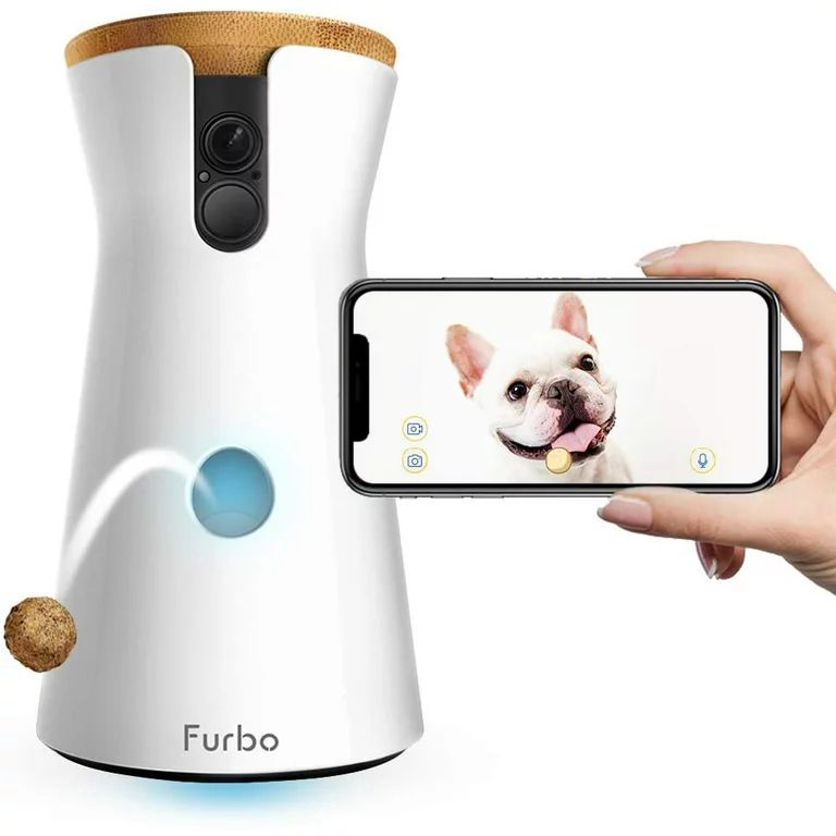 Furbo Dog Camera: Treat Tossing, Full HD Wifi Pet Camera and 2-Way Audio, Designed for Dogs, Comp... | Walmart (US)