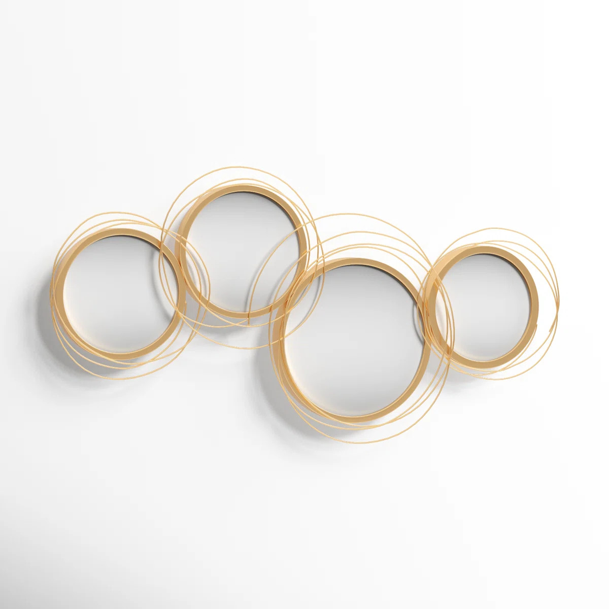 Modern Abstract Wall Decor on Metal | Wayfair North America