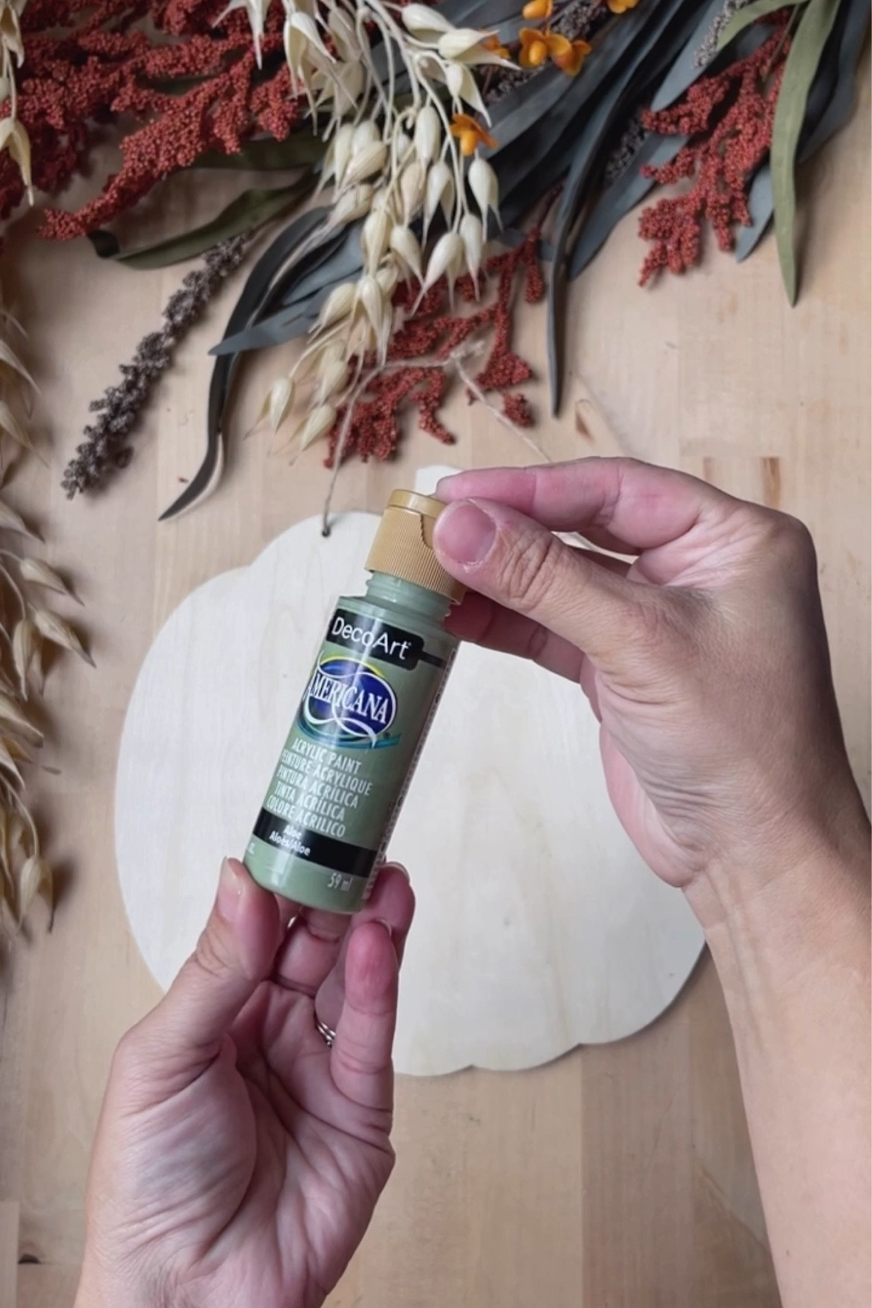 My favorite green paint for craft projects!

#LTKHome #LTKFallSale