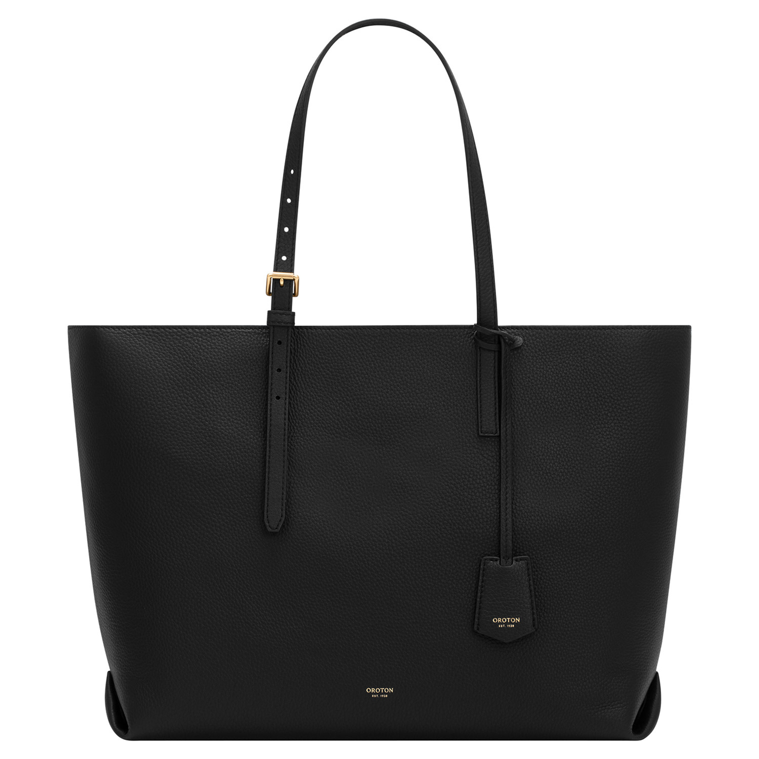 Margot Medium Zip Tote - Black | Oroton | Oroton