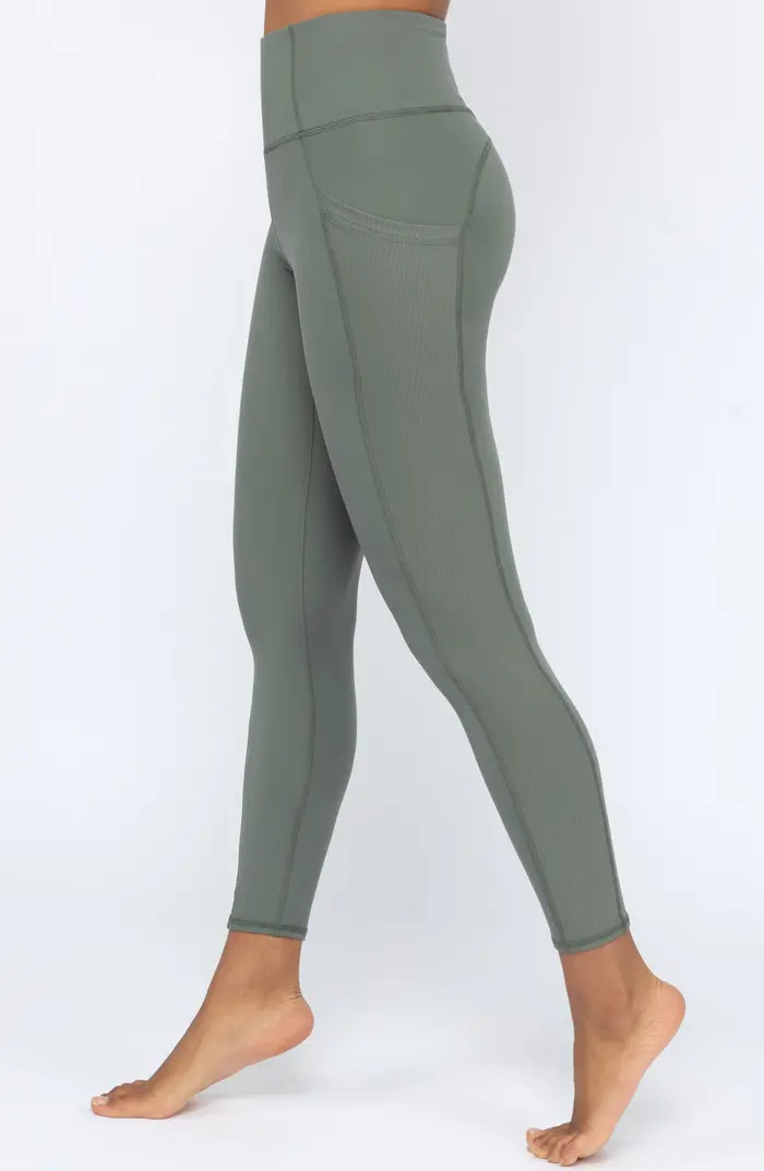 High Waist Pocket Ankle Leggings | Nordstrom Rack