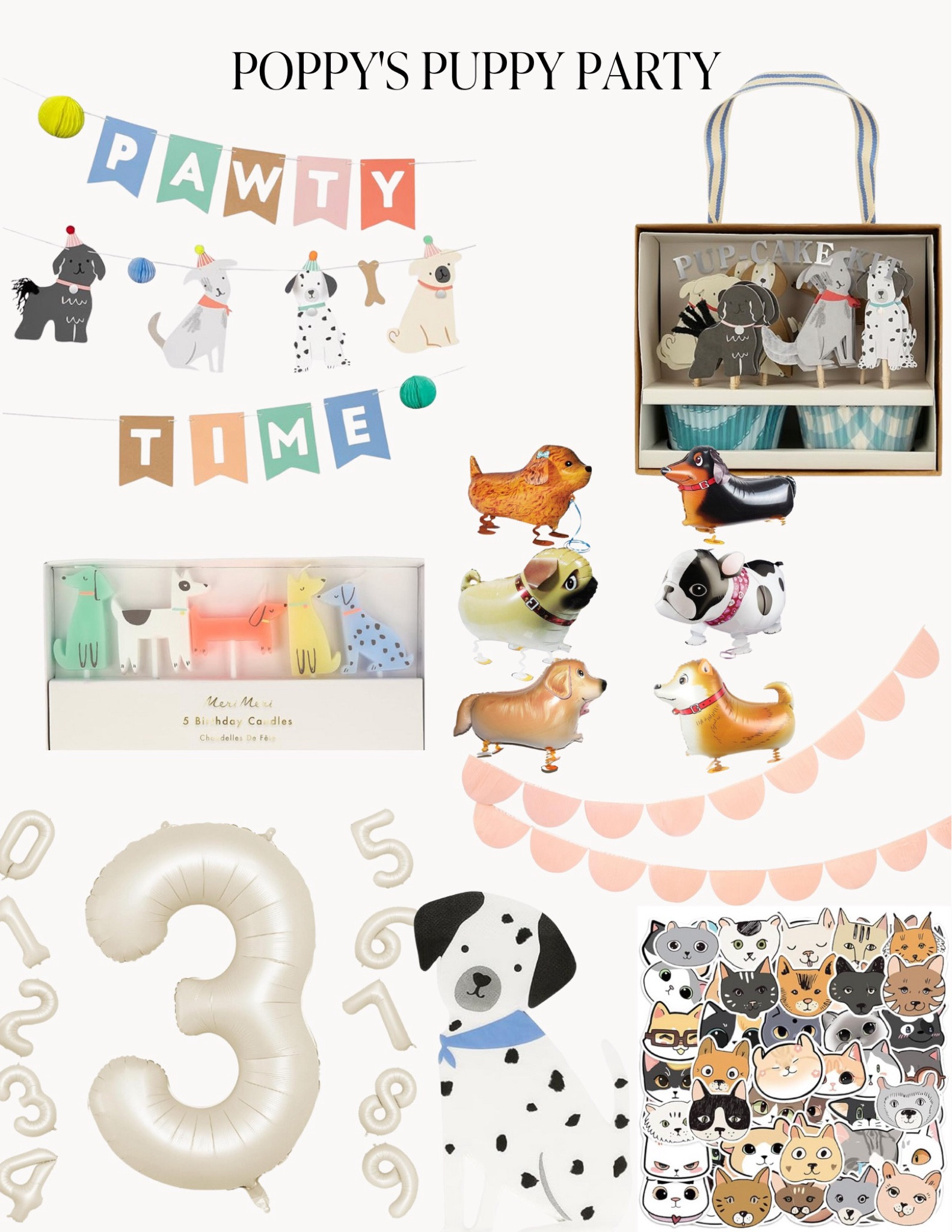 The items we used to create the perfect Puppy Party for Poppy’s Birthday! 🐾🐶

#LTKKids #LTKFindsUnder100 #LTKParties