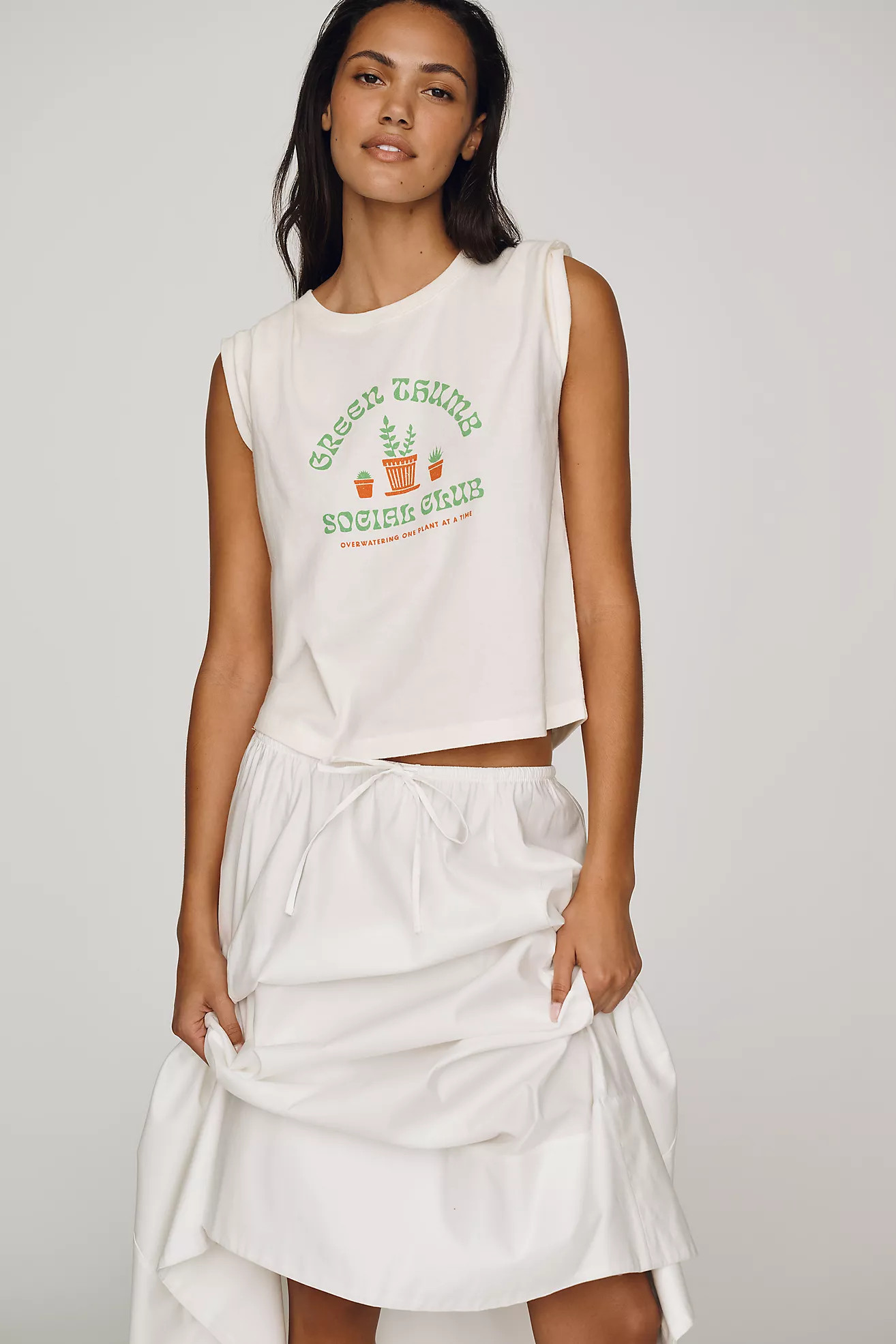 Evelyn Perfect Cotton Tee by Maeve | Anthropologie (US)