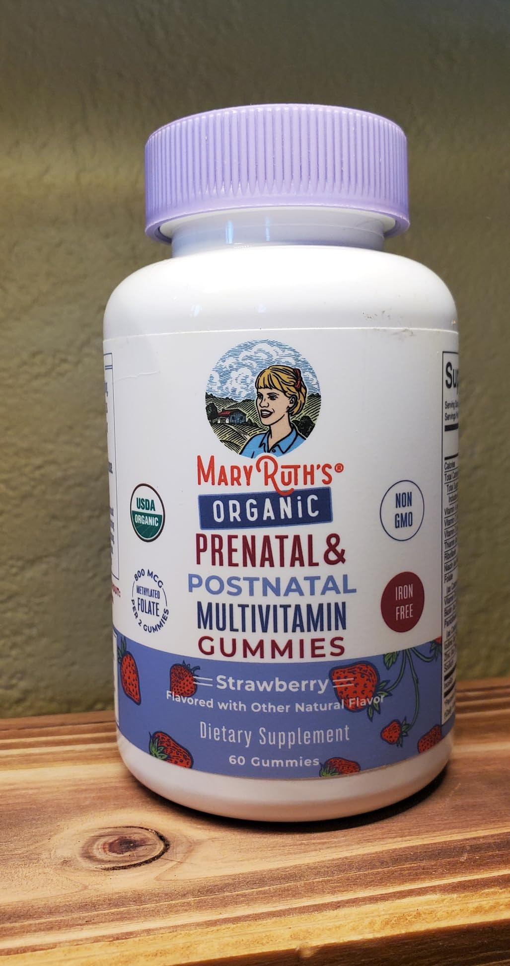 Prenatal Vitamins for Women by MaryRuth's | USDA Organic Prenatal Gummies | Postnatal Vitamins fo... | Amazon (US)