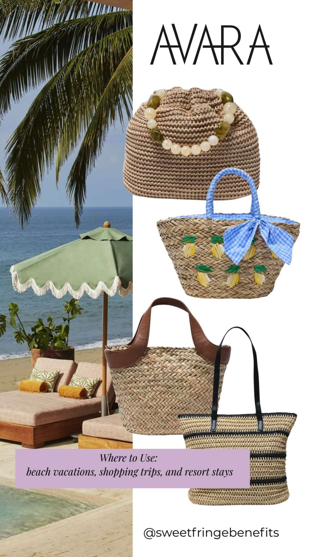 Summer accessories can completely transform an outfit, and these woven bags are some of my favorite finds this season 🫶🏻 

 #LTKootd #LTKSeasonal #LTKTravel