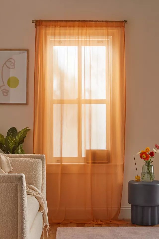 Chiffon Window Panel | Urban Outfitters (US and RoW)