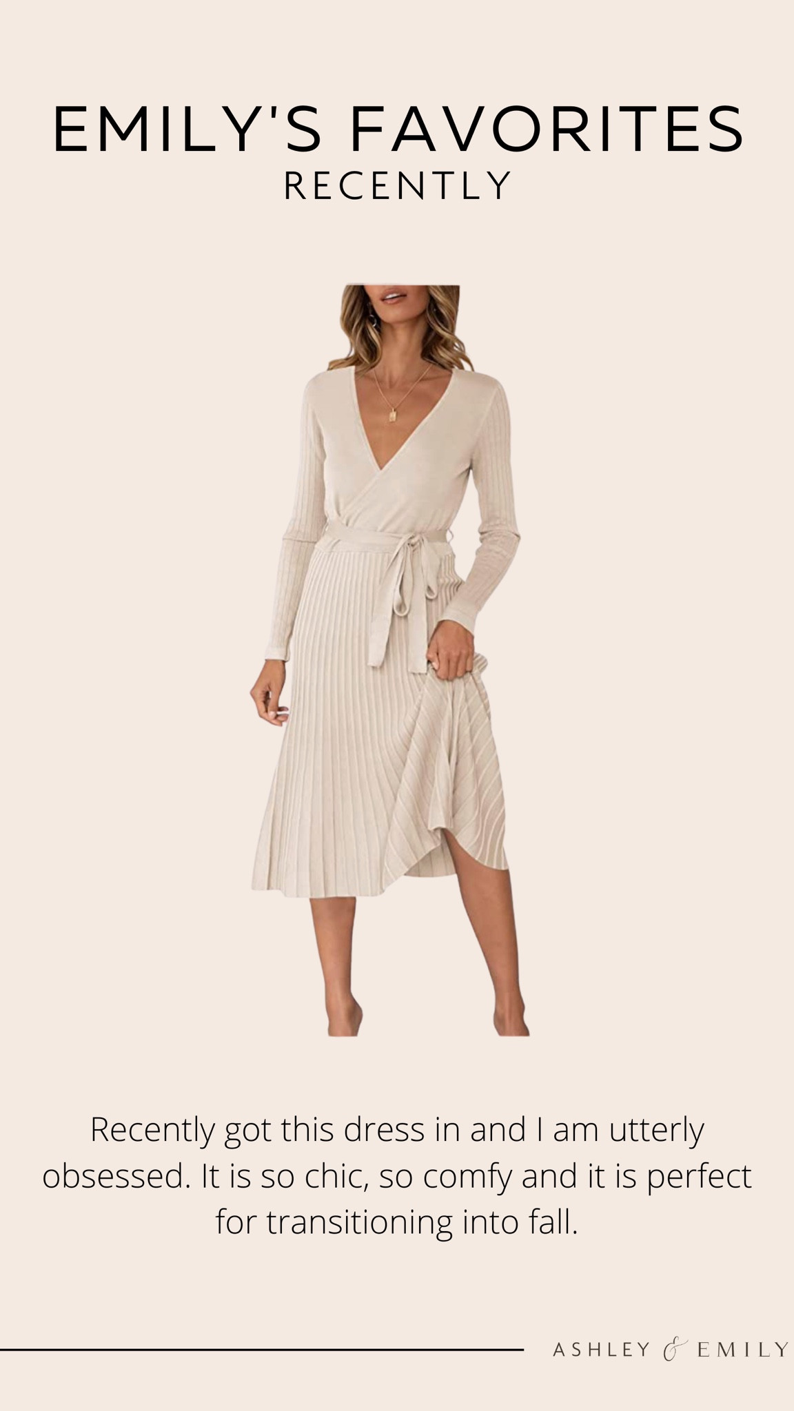 Pleated sweater dress from Amazon!

#LTKSeasonal #LTKstyletip #LTKunder50