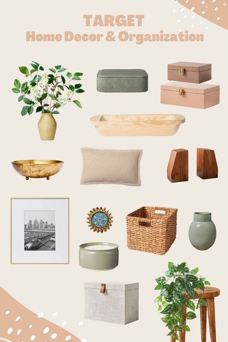Target Home Decor & Organization Finds that are perfect for a spring refresh

Faux flowers, storage boxes, office filing box, gingham pillow, brass frame, wooden bowl, wood book ends, stool


#LTKhome #LTKunder50 #LTKSeasonal