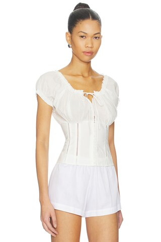Victoria Top
                    
                    With Jean | Revolve Clothing (Global)