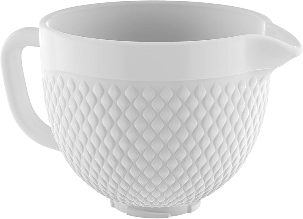 Gvode Ceramic Mixer Attachment Fit all Kitchenaid Mixer Bowl, 4.5-5Q Tilt-Head Ceramic Bowl for K... | Amazon (US)