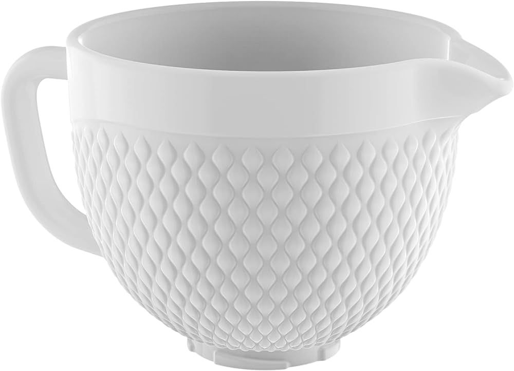 Gvode Ceramic Mixer Attachment Fit all Kitchenaid Mixer Bowl, 4.5-5Q Tilt-Head Ceramic Bowl for K... | Amazon (US)