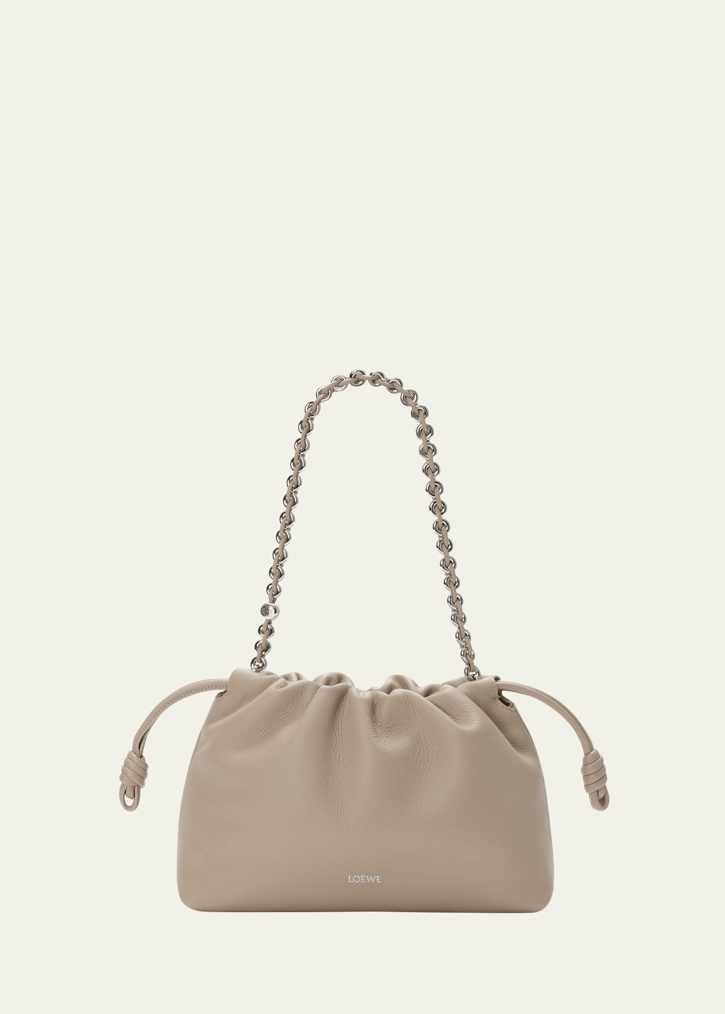Loewe Flamenco Medium Shoulder Bag in Leather | Bergdorf Goodman