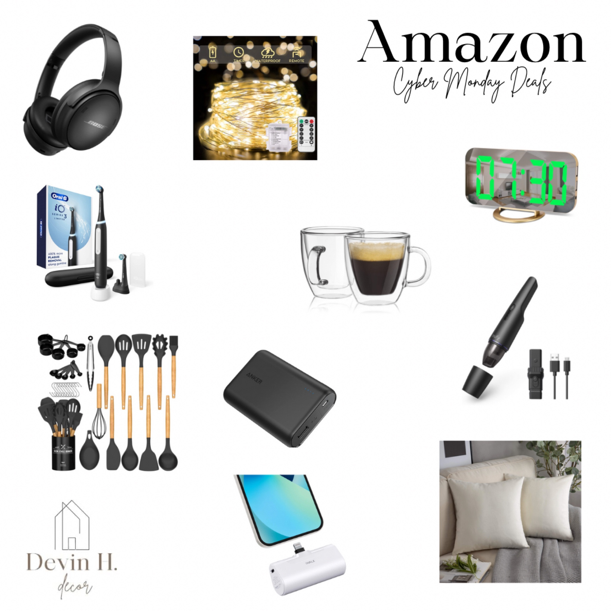 Amazon Cyber Monday deals.

Follow @devinhdecor on TikTok and Instagram for daily decor tips, finds and inspiration.

Cyber Monday deals, cyber Monday 2022, Amazon cyber Monday, cyber Monday, home decor, neutral home decor, tech deals, #cybermondaydeals #cybermonday2022 #amazoncybermonday #homedeals #homedecorsales #amazonsale #neutralhomedecor

#LTKsalealert #LTKhome