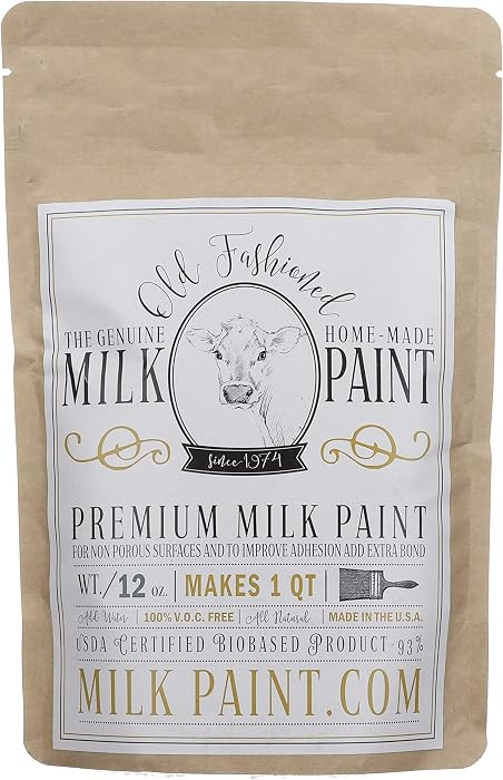 Old Fashioned Milk Paint Non-VOC Powder Paint (Quart, Chocolate Brown) | Amazon (US)