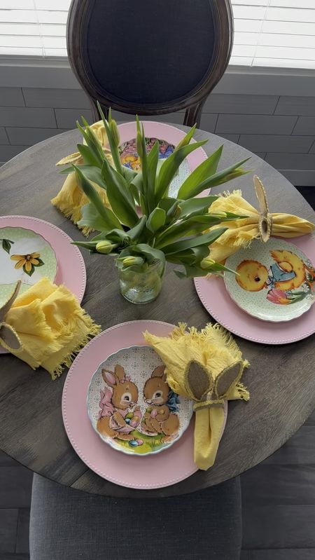 How adorable is this Easter Table decor? 

#LTKhome #LTKVideo #LTKSeasonal