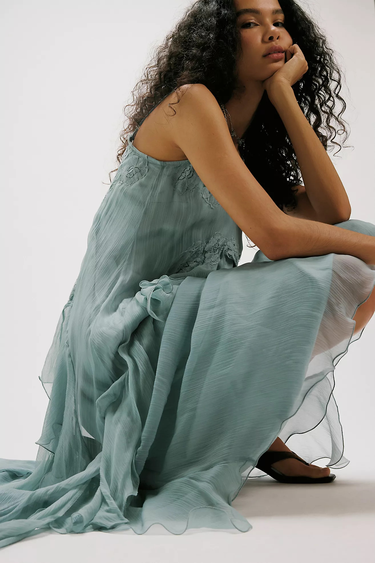 Nigel Preston Floating Angel Chiffon Maxi Dress | Free People (Global - UK&FR Excluded)
