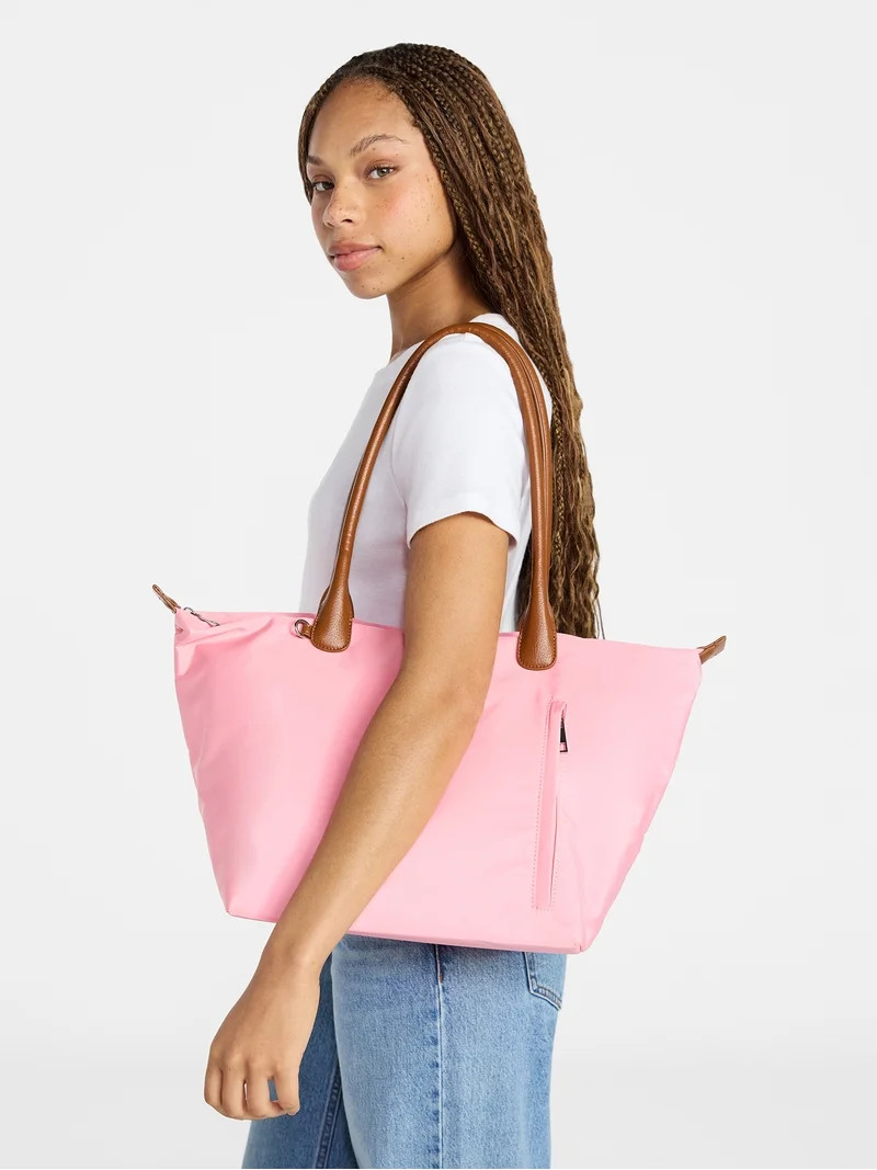 No Boundaries Women's Tote Bag, Just Peach | Walmart (US)