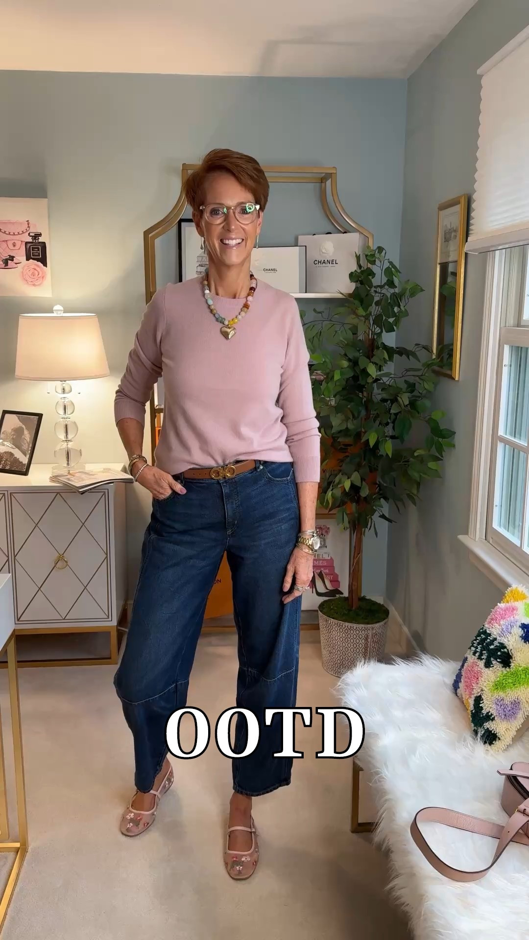 Hi friend! 👋 Thanks for your support! I’m so glad you’re here!
If you're tall, over 40, or just tired of fashion that doesn’t fit your life, you’re in the right place. I share
classic, elevated outfit formulas that actually work on tall women (I’m 6’1” for reference!) and help you feel
confident getting dressed again.
I am your resource for timeless, elevated fashion for women over 40 (and tall women)
Age: 55
Height: 6’1”
Tops: S/M
Bottoms: 8/10
Dresses: 8/M

Sizing for this video : 

Crewneck Cashmere Sweater: medium
Loft Barrel Jeans: 29 tall

Over 50 fashion, tall fashion, workwear, everyday outfits, timeless outfits, Classic Outfits, cashmere sweater, barrel jeans, classic style, style over 50, spring ootd, spring must haves, spring sweater 

#LTKStyleTip #LTKSeasonal #LTKSaleAlert