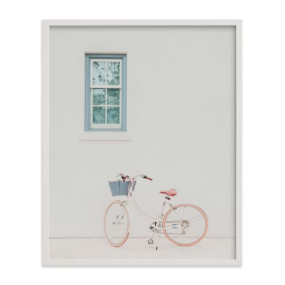 Minted® Sweet Ride Framed Art by Sara Hicks Malone | Pottery Barn Teen