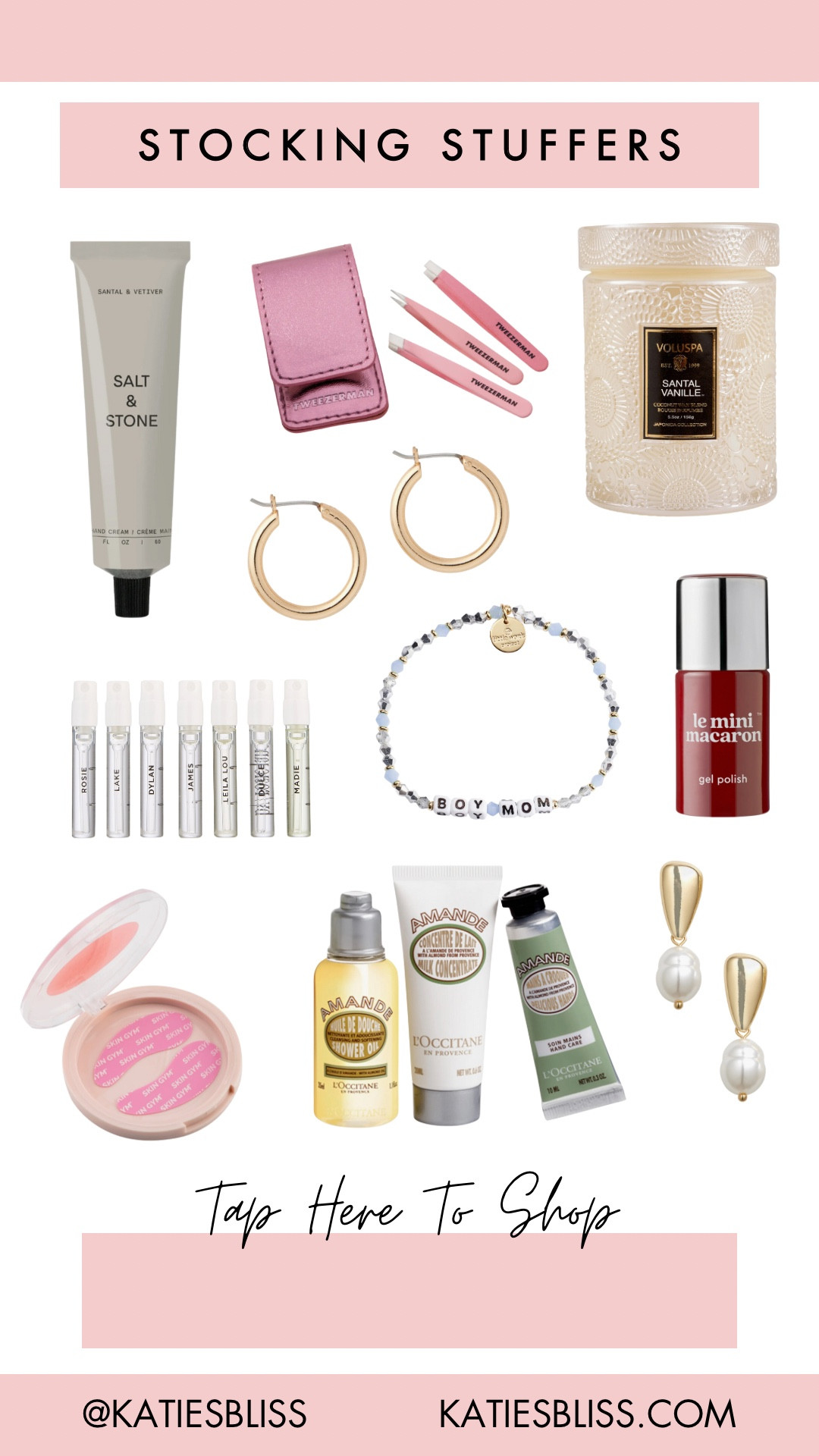 Stocking stuffers 🎁 under $25

Christmas. Holiday. Gift exchange. Candle. Lotion. Bracelet. Earrings. Perfume. Nail polish. Eye mask. Gift guide  



#LTKFindsUnder50 #LTKBeauty #LTKGiftGuide