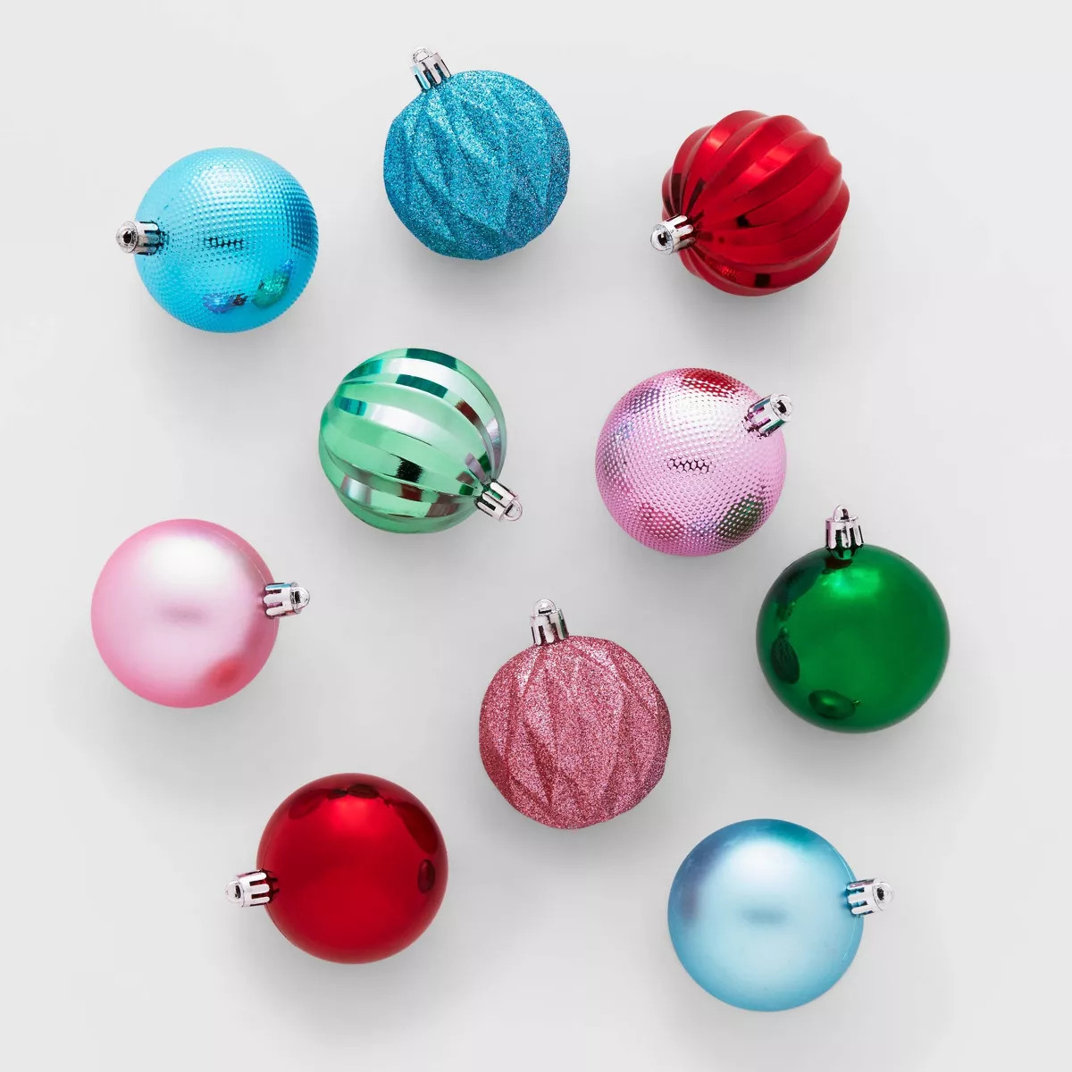 Shatter-Resistant Round Christmas Tree Ornament Set 100pc - Wondershop™ | Target