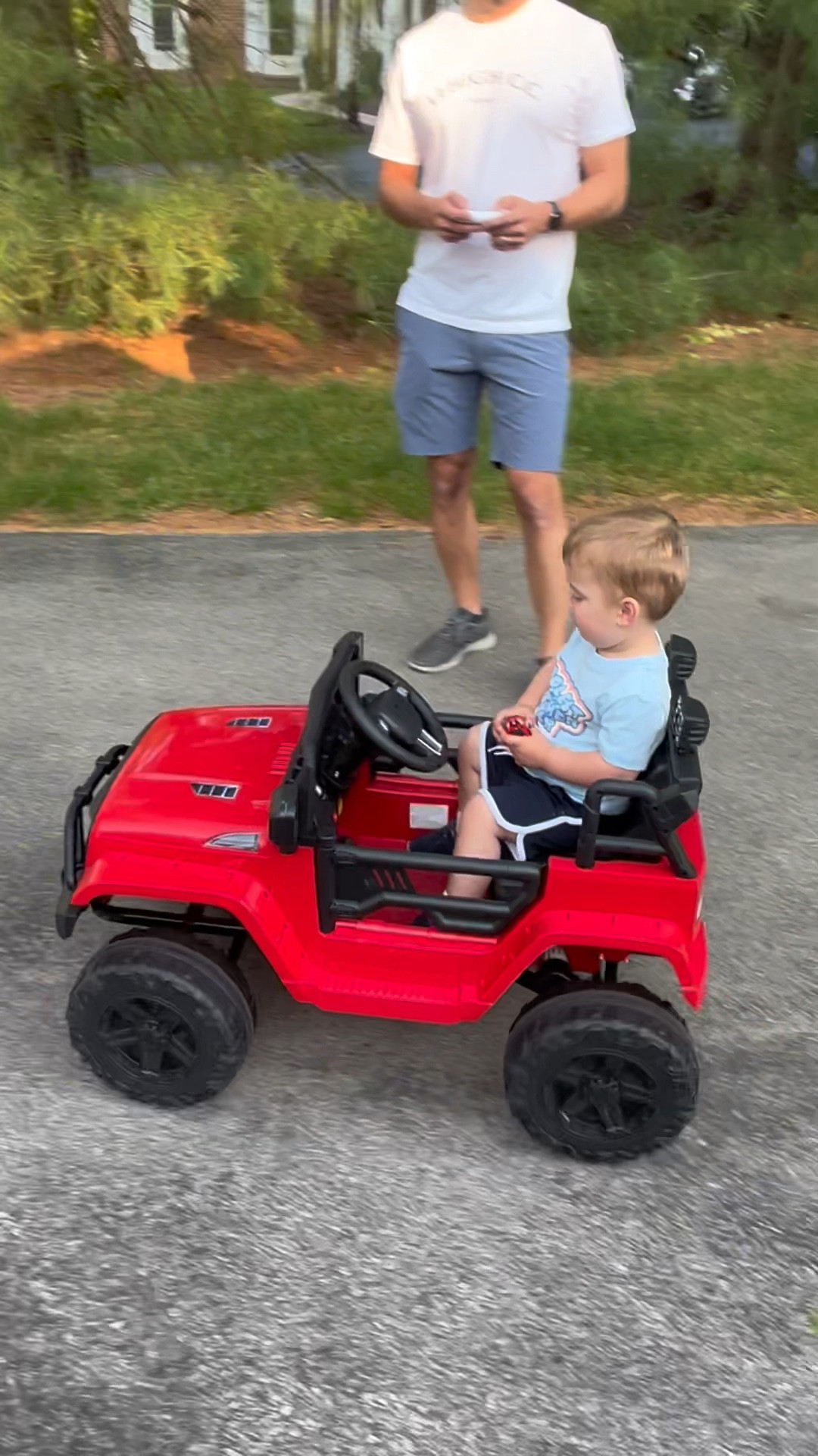 Absolute best 2nd birthday gift!

We wanted to get him a car but knew he wouldn’t be able to operate it yet…the remote controller is clutch!

Toddler gift, toddler car, toddler find, remote control car for kids

#LTKkids #LTKfamily #LTKbaby