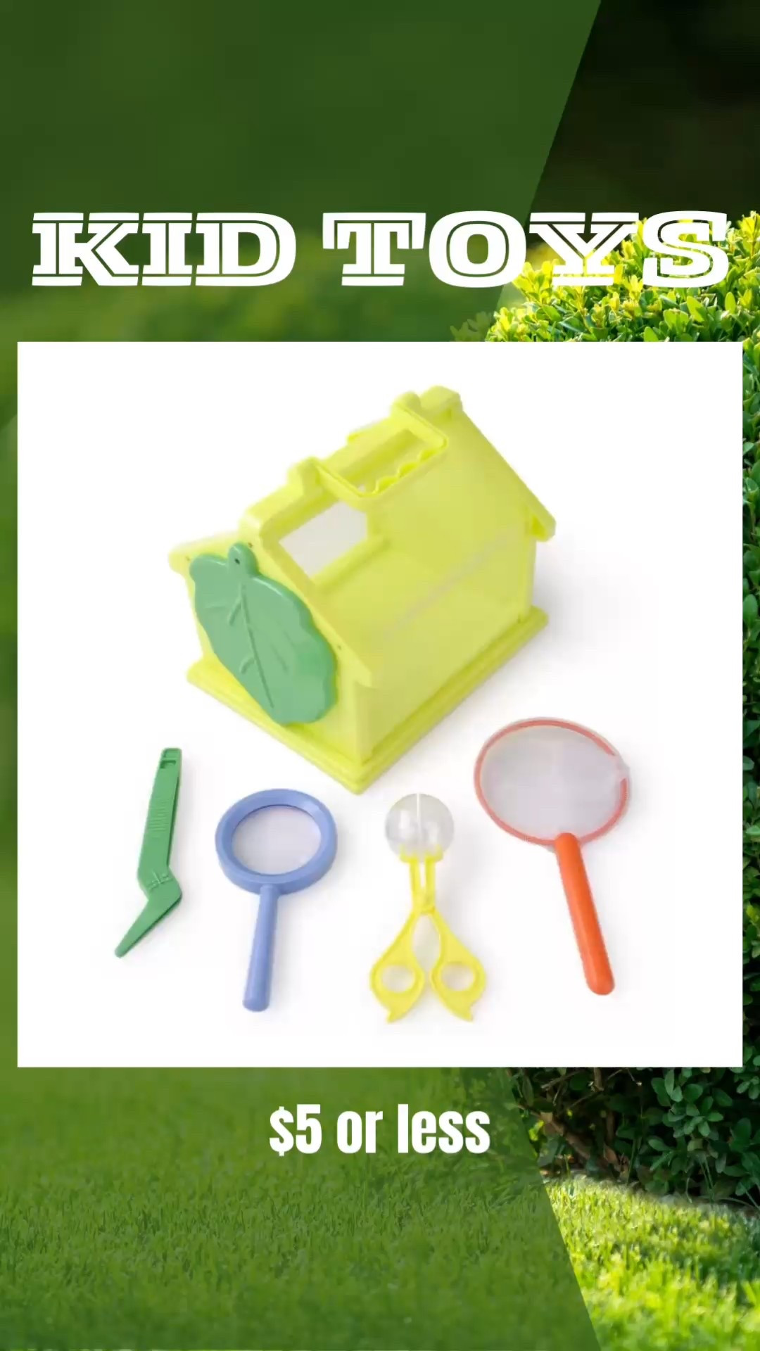 $5 or LESS
The weather is getting warmer 🌞 Time for some outdoor fun

#LTKKids #LTKFamily #LTKSaleAlert