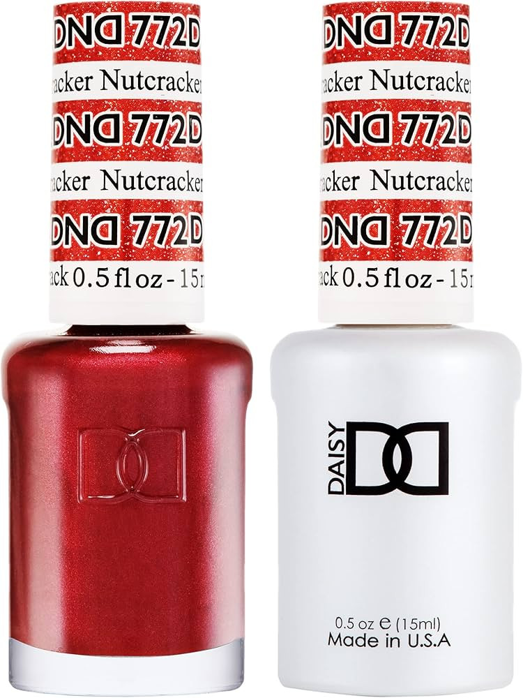 DND Gel Polish Set, Red Collection, UV/LED GelPolish and Air Dry Nail Lacquer, Matching Chip-Free... | Amazon (US)