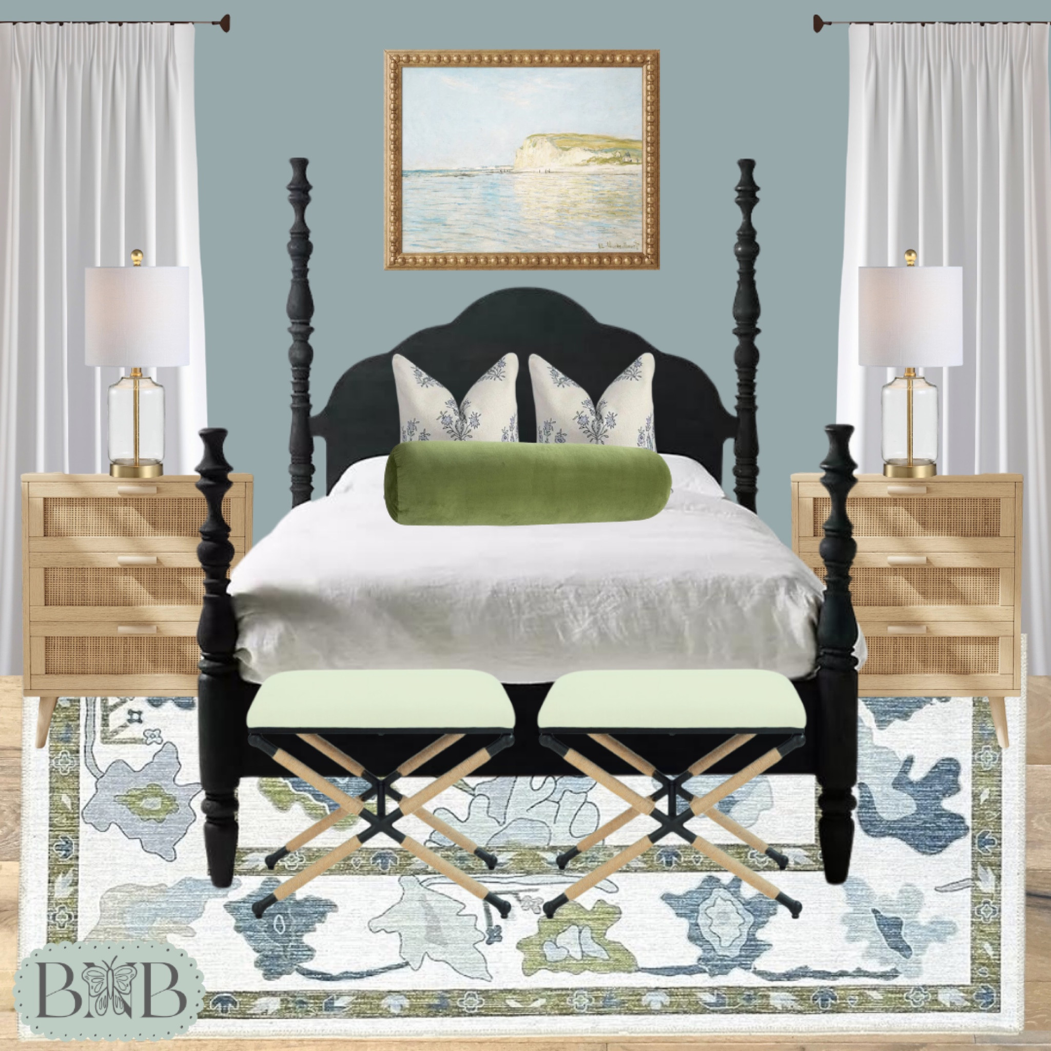 back with another bedroom design inspired by this incredible rug from Amazon! Most of the room is Amazon other than the bed and art. I’ve been finding so much good home stuff from them lately! ✨🤍

#LTKHome