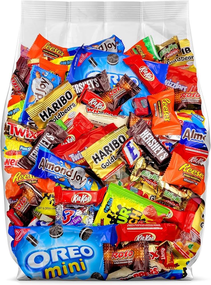 Ultimate Bulk Candy Assortment – 3 lbs of Assorted Mars & Hershey Chocolate Variety Pack – In... | Amazon (US)