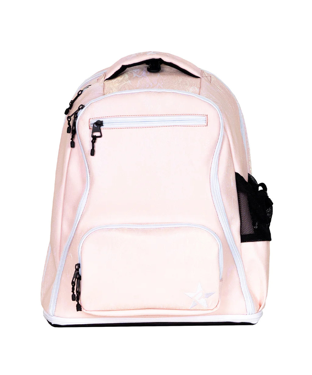 Shimmer Rebel Dream Bag In Silk With White Zipper | Rebel Athletic
