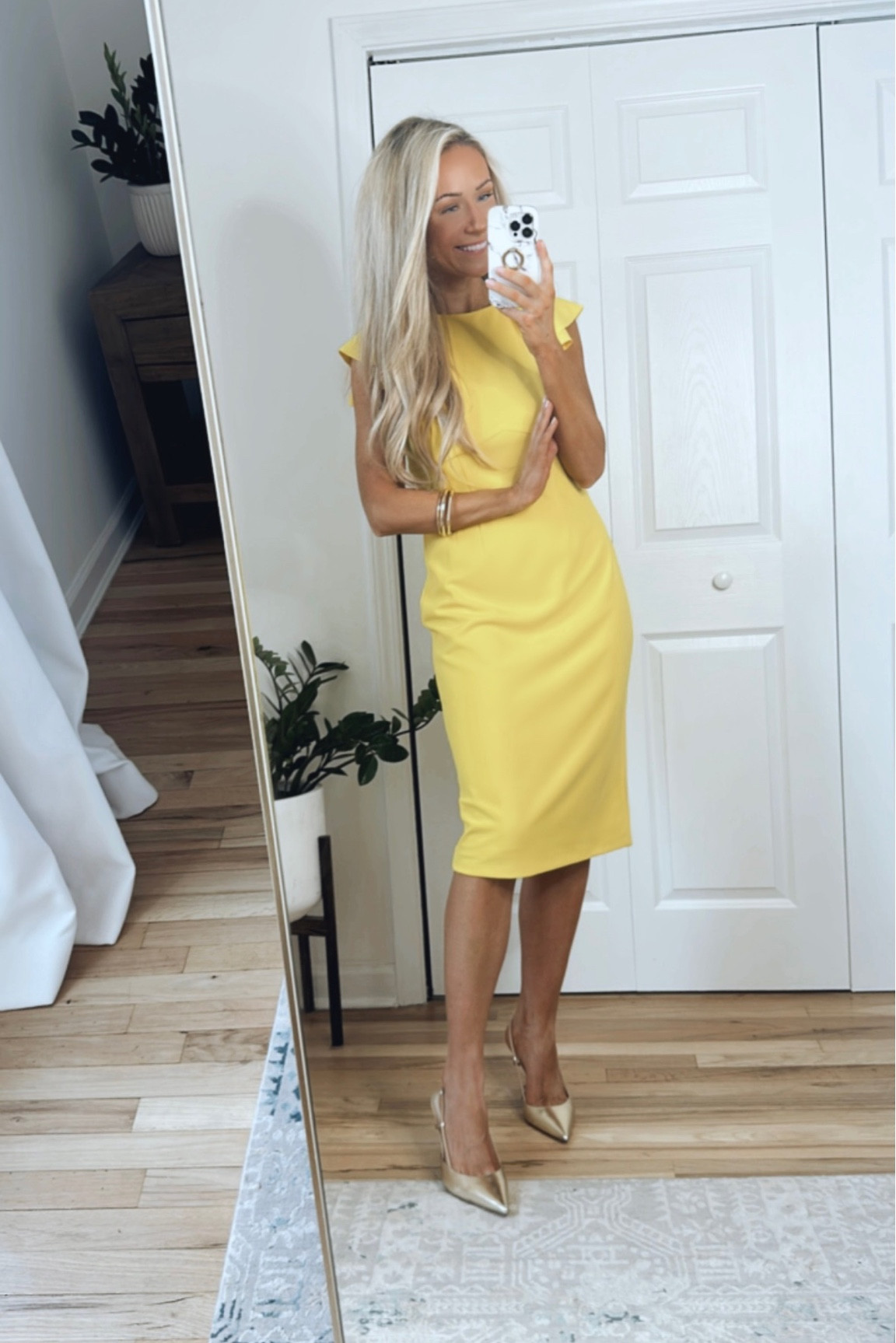 Maggy london hot sale yellow dress