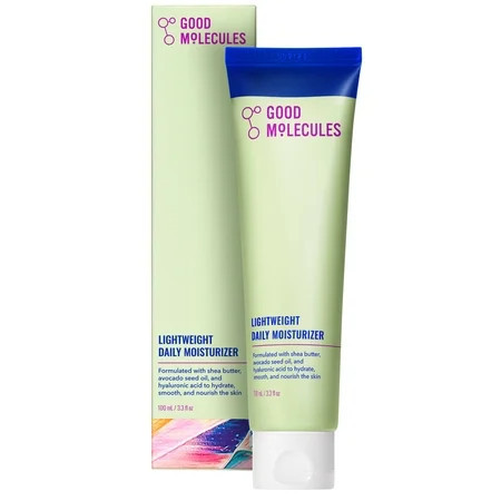 Good Molecules Lightweight Daily Moisturizer - Non-Greasy Facial Cream with Shea Butter & Hyaluronic Acid Skincare for Face 3.3 fl oz | Walmart (US)