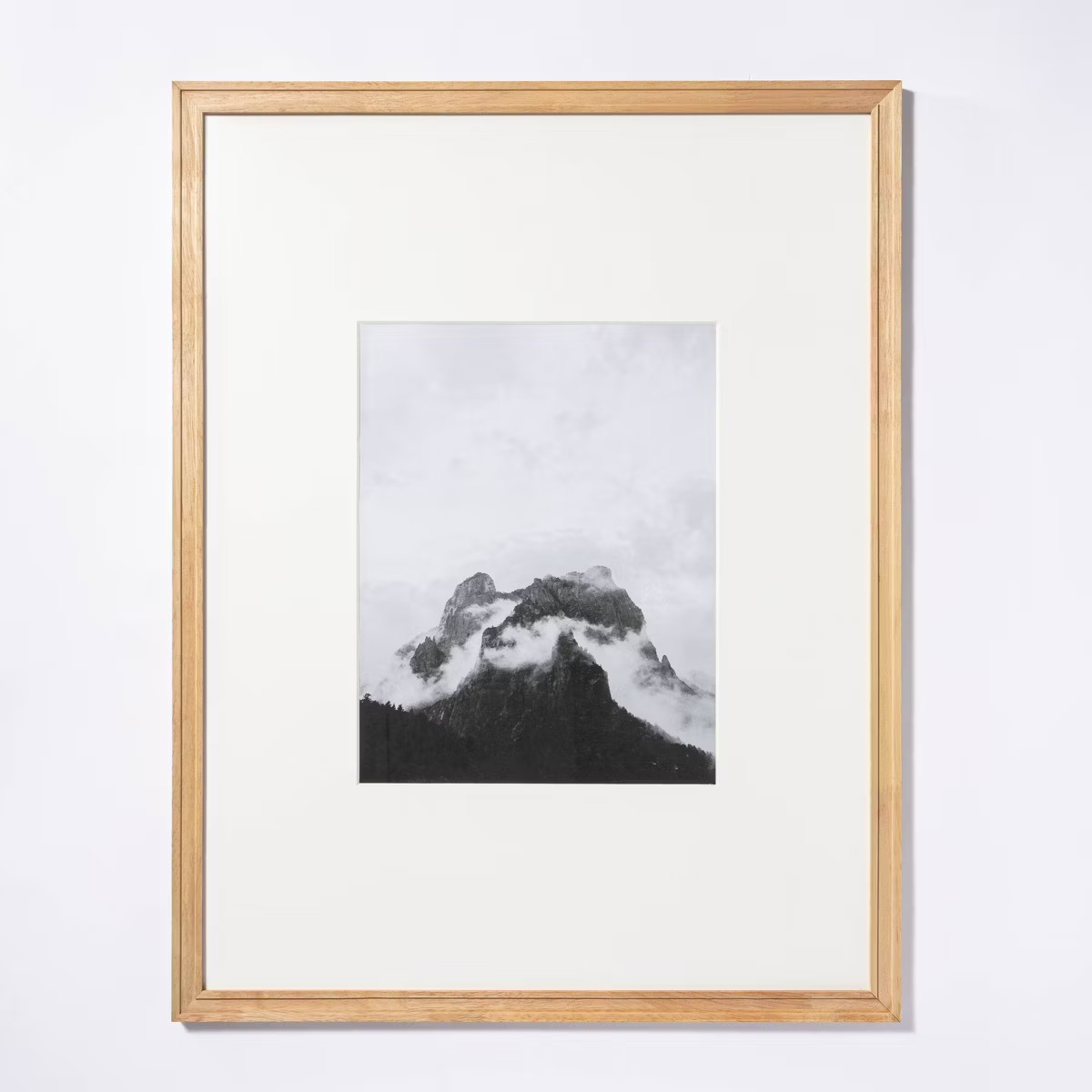 Matted Gallery Frame Natural Wood - Threshold™ designed with Studio McGee | Target