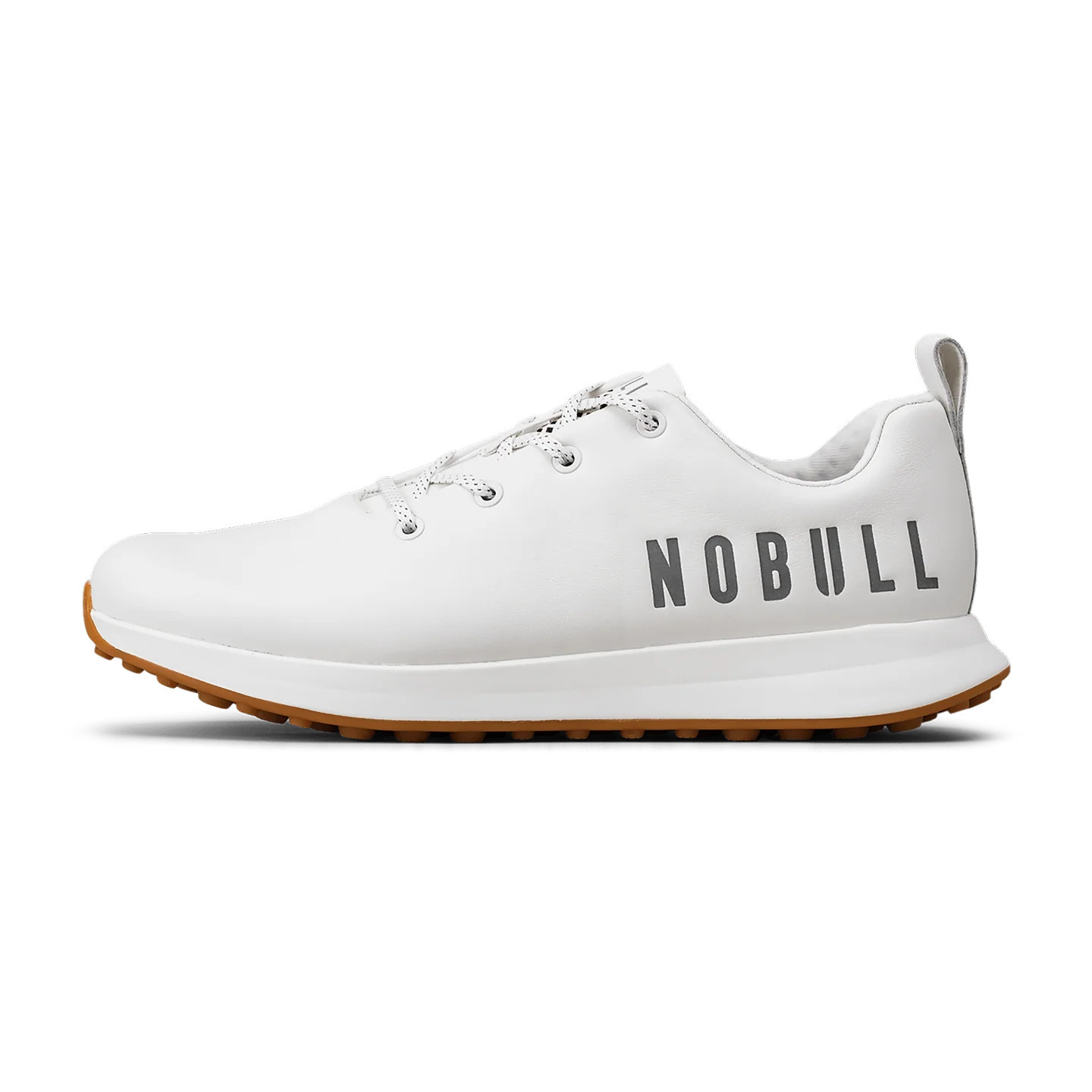 Women's White Leather Golf Shoes | NOBULL | NOBULL