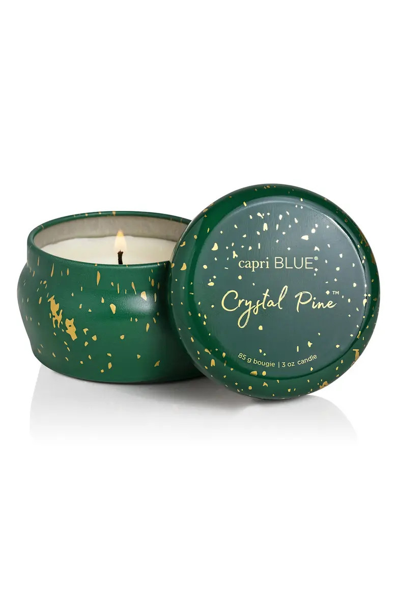 Capri Blue Crystal Pine Glimmer Candle Mini Tin | Nordstrom | Nordstrom